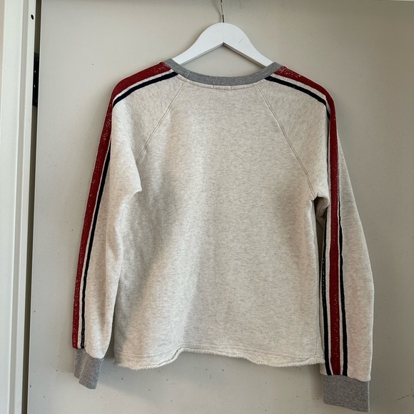 Splendid Cotton Rugby Stripe Sweatshirt - Picture 6 of 8